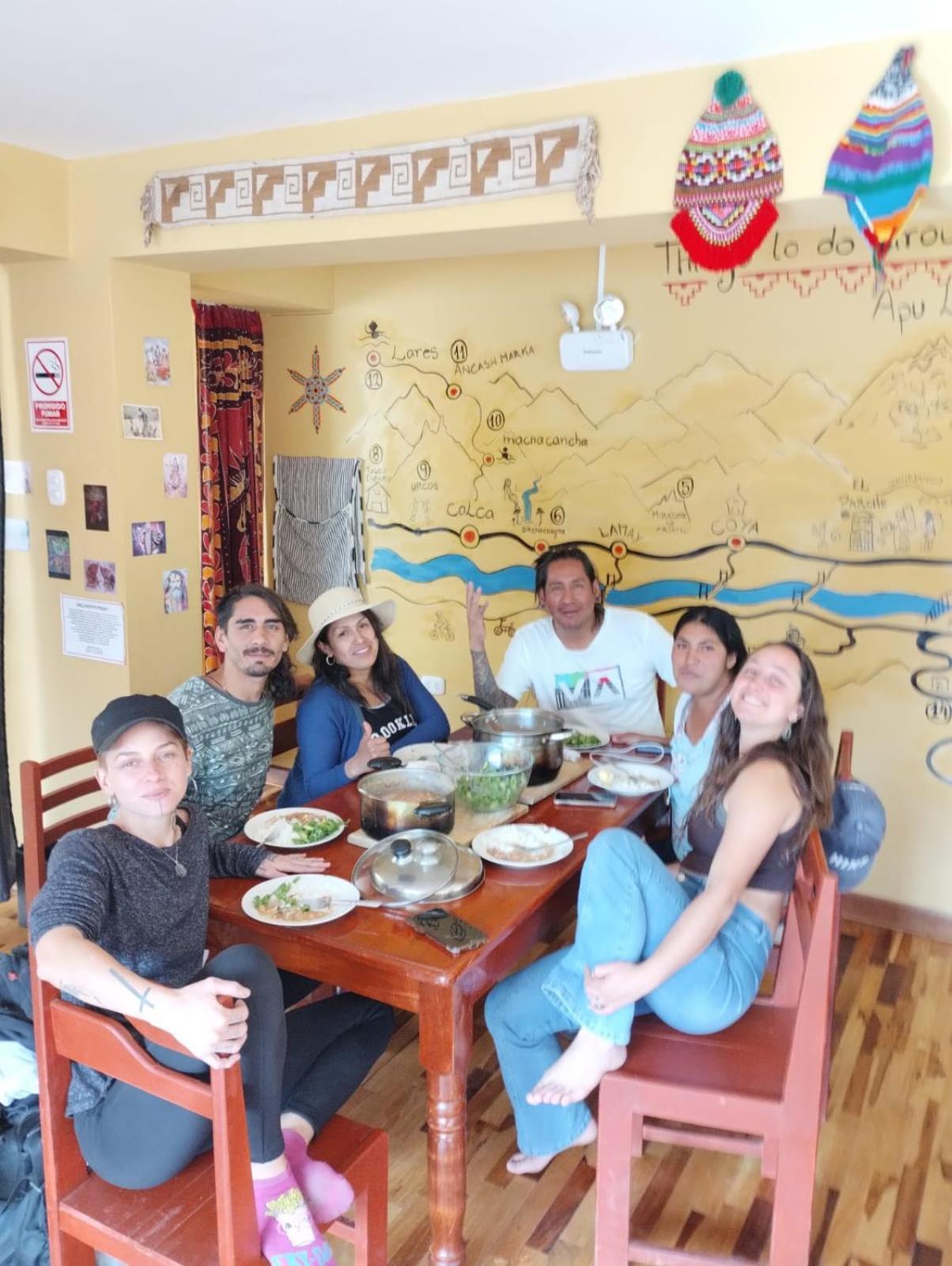 El Parche Rutero Hostel Pisac Eksteriør billede