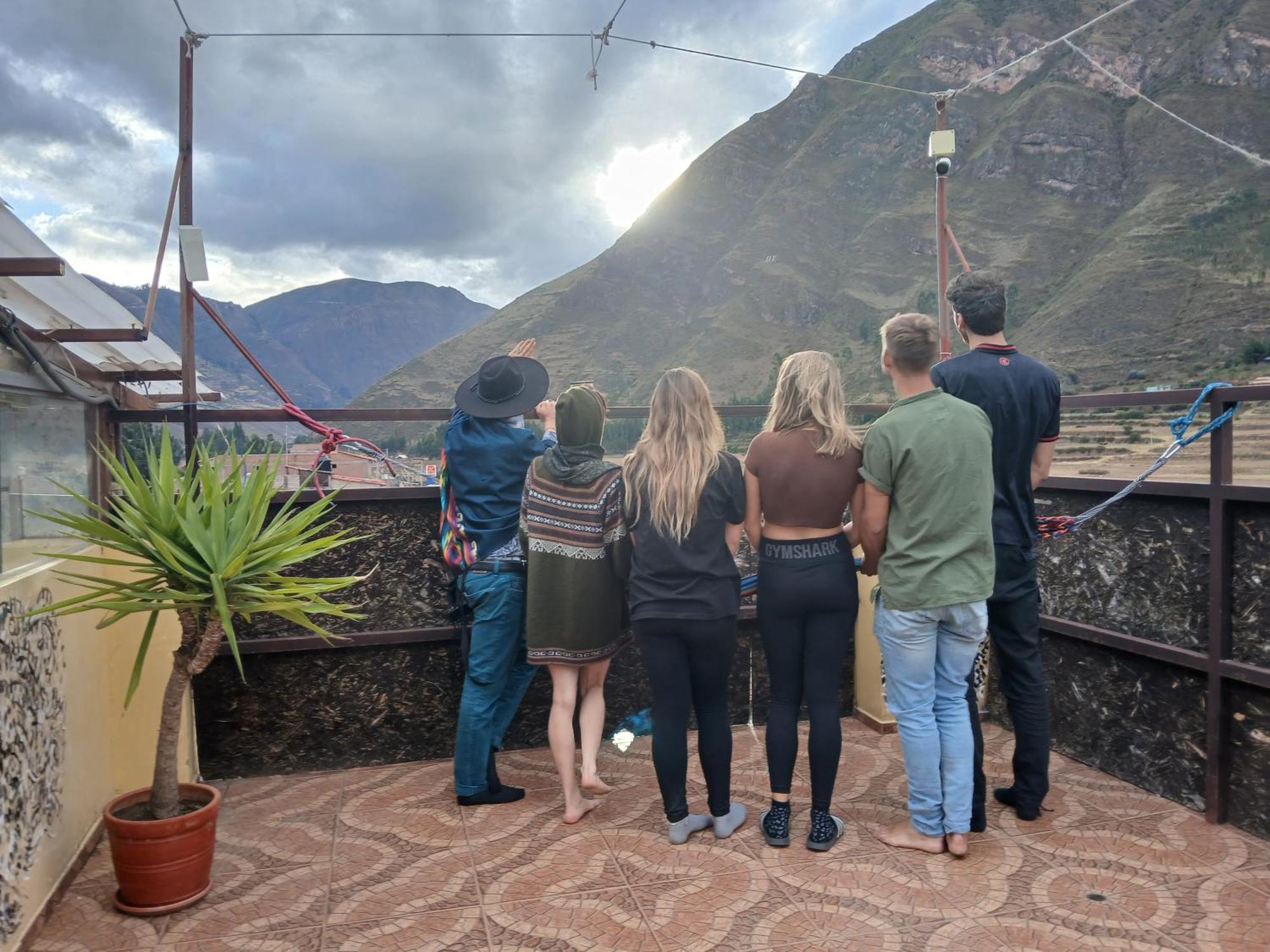 El Parche Rutero Hostel Pisac Eksteriør billede