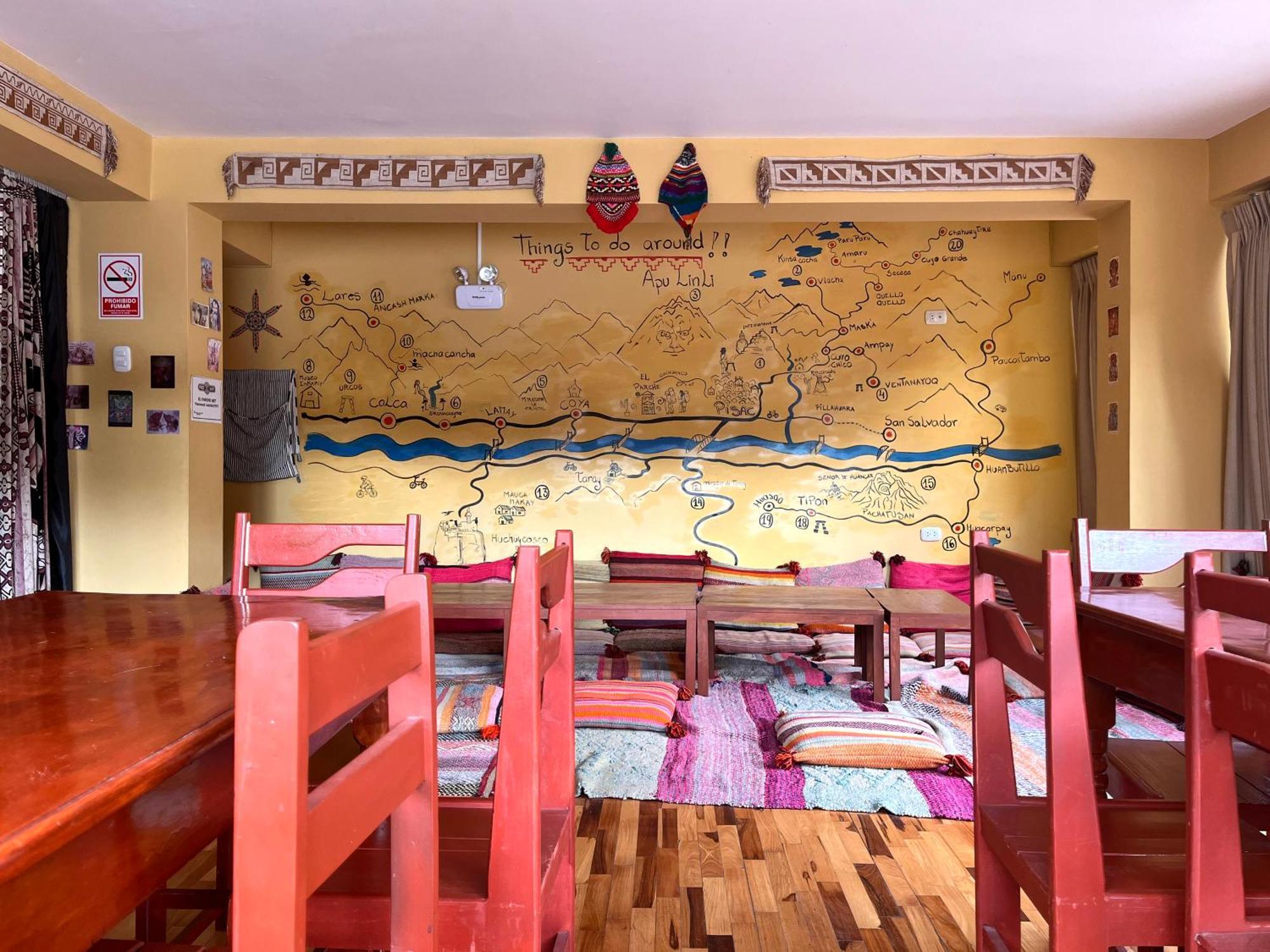 El Parche Rutero Hostel Pisac Eksteriør billede