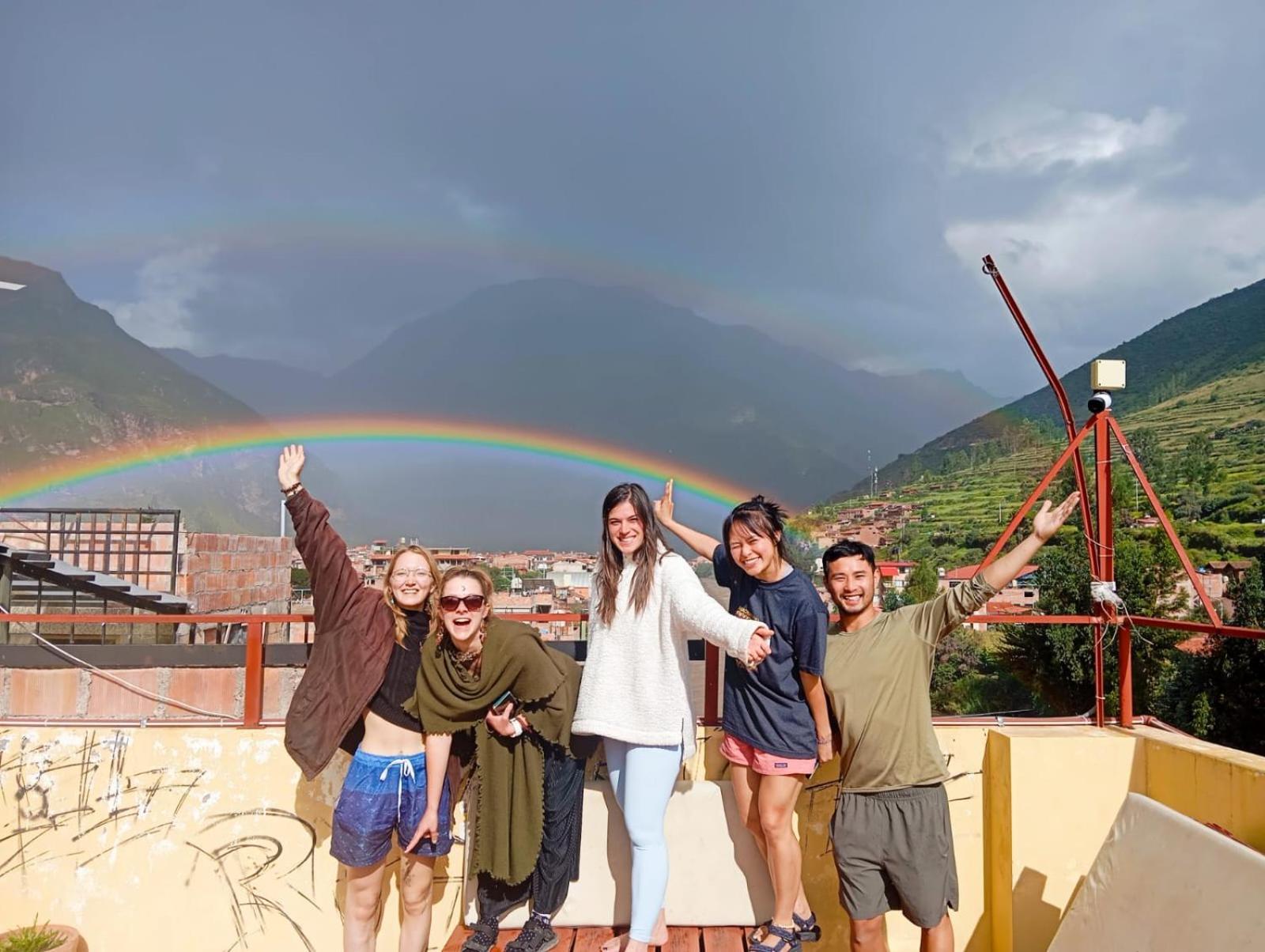 El Parche Rutero Hostel Pisac Eksteriør billede