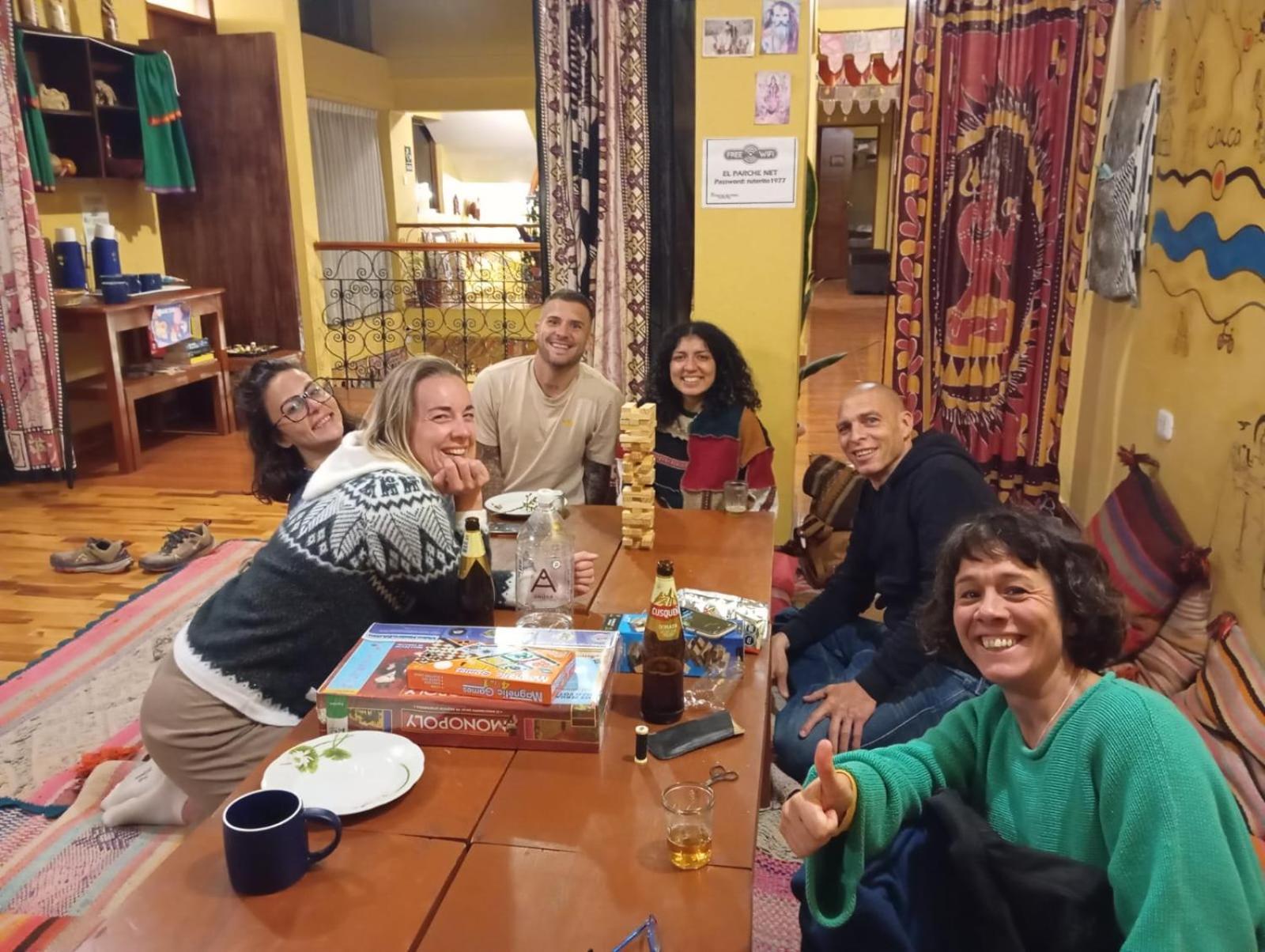 El Parche Rutero Hostel Pisac Eksteriør billede